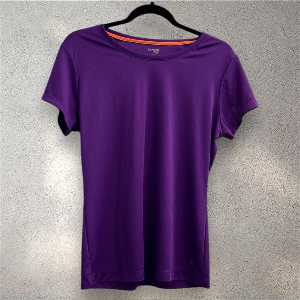 Danskin Vibrant Purple Short Sleeve Tee